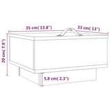 vidaXL Boîtes de rangement et couvercles 3 pcs Noir Bois massif de pin