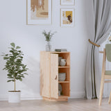 vidaXL Buffet Marron miel 34x40x75 cm Bois massif de pin