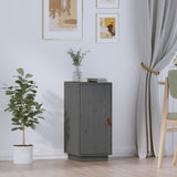 vidaXL Buffet Marron miel 34x40x75 cm Bois massif de pin
