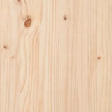 vidaXL Support pour bois de chauffage Blanc 108x64,5x78 cm Bois de pin
