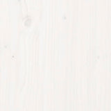 vidaXL Support pour bois de chauffage Blanc 108x64,5x78 cm Bois de pin