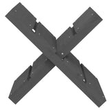 vidaXL Porte-bûches Blanc 47x39,5x48 cm Bois massif de pin