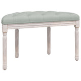 vidaXL Banc Gris foncé 81,5x41x49 cm Velours