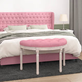 vidaXL Banc Gris foncé 81,5x41x49 cm Velours