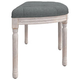 vidaXL Banc Gris foncé 81,5x41x49 cm Velours