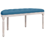 vidaXL Banc Gris foncé 81,5x41x49 cm Velours