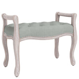 vidaXL Banc Bleu 110x45x60 cm Velours