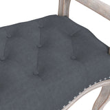 vidaXL Banc Bleu 110x45x60 cm Velours