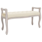 vidaXL Banc Bleu 110x45x60 cm Velours