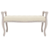 vidaXL Banc Bleu 110x45x60 cm Velours