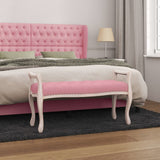 vidaXL Banc Bleu 110x45x60 cm Velours