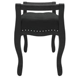 vidaXL Banc Bleu 110x45x60 cm Velours