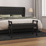 vidaXL Banc Bleu 110x45x60 cm Velours