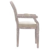 vidaXL Chaise à manger gris foncé 54x56x96,5 cm velours