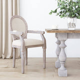 vidaXL Chaise à manger gris foncé 54x56x96,5 cm velours