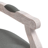 vidaXL Chaise à manger gris foncé 54x56x96,5 cm velours