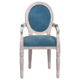 vidaXL Chaise à manger gris foncé 54x56x96,5 cm velours