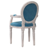 vidaXL Chaise à manger gris foncé 54x56x96,5 cm velours