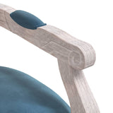 vidaXL Chaise à manger gris foncé 54x56x96,5 cm velours