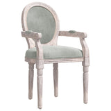 vidaXL Chaise à manger gris foncé 54x56x96,5 cm velours