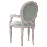 vidaXL Chaise à manger gris foncé 54x56x96,5 cm velours