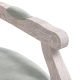 vidaXL Chaise à manger gris foncé 54x56x96,5 cm velours