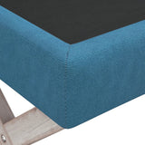 vidaXL Tabouret de rangement 45x45x49 cm lin
