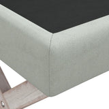 vidaXL Tabouret de rangement 45x45x49 cm lin