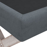 vidaXL Tabouret de rangement 45x45x49 cm lin