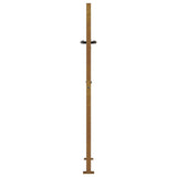 vidaXL Portail de jardin 105x155 cm acier corten conception de l'arbre