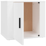 vidaXL Table de chevet Chêne marron 50x39x47 cm