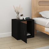 vidaXL Table de chevet Chêne marron 50x39x47 cm