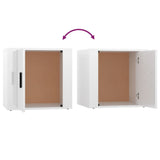 vidaXL Table de chevet Chêne marron 50x39x47 cm