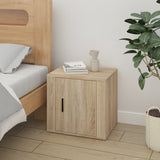 vidaXL Table de chevet Chêne marron 50x39x47 cm