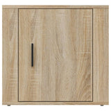 vidaXL Table de chevet Chêne marron 50x39x47 cm