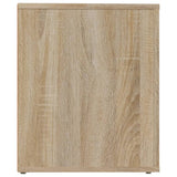 vidaXL Table de chevet Chêne marron 50x39x47 cm