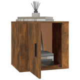 vidaXL Table de chevet Chêne marron 50x39x47 cm