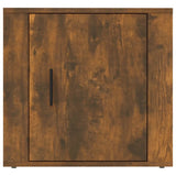 vidaXL Table de chevet Chêne marron 50x39x47 cm