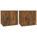 vidaXL Table de chevet Chêne marron 50x39x47 cm