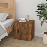 vidaXL Table de chevet Chêne marron 50x39x47 cm