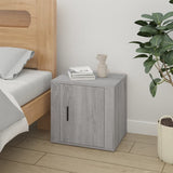 vidaXL Table de chevet Chêne marron 50x39x47 cm