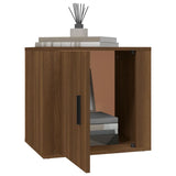 vidaXL Table de chevet Chêne marron 50x39x47 cm