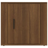 vidaXL Table de chevet Chêne marron 50x39x47 cm