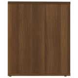 vidaXL Table de chevet Chêne marron 50x39x47 cm