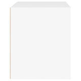 vidaXL Table de chevet Chêne fumé 50x39x47 cm