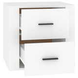vidaXL Table de chevet Chêne fumé 50x39x47 cm
