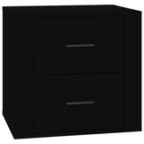 vidaXL Table de chevet Chêne fumé 50x39x47 cm