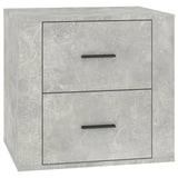 vidaXL Table de chevet Chêne fumé 50x39x47 cm