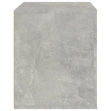vidaXL Table de chevet Chêne fumé 50x39x47 cm