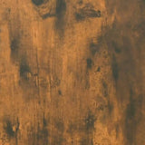 vidaXL Table de chevet Chêne fumé 50x39x47 cm